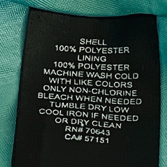 Jessica Howard Turquoise White Taupe Belted Fit And Flare Swing Dress - Picture 14 of 16